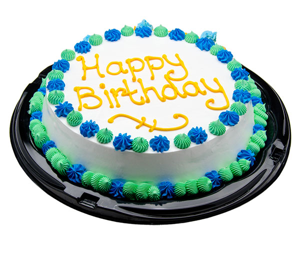 Happy Birthday Ice Cream Cake